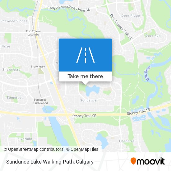 Sundance Lake Walking Path plan