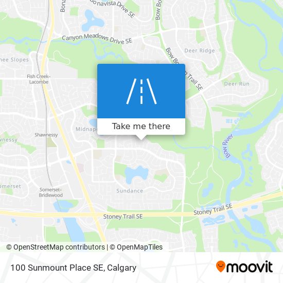 100 Sunmount Place SE map