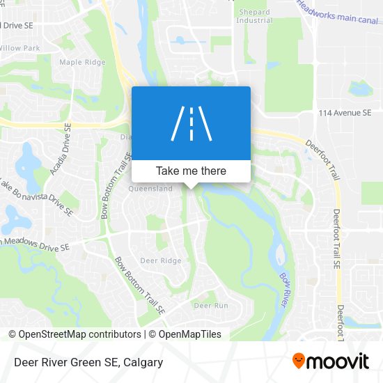Deer River Green SE map