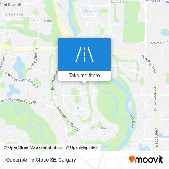 Queen Anne Close SE map