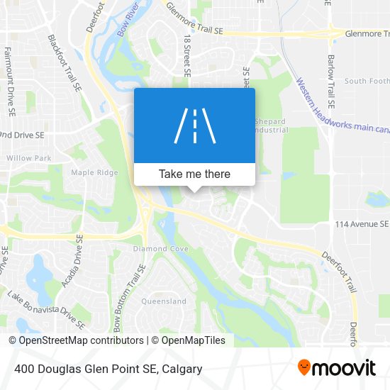 400 Douglas Glen Point SE map
