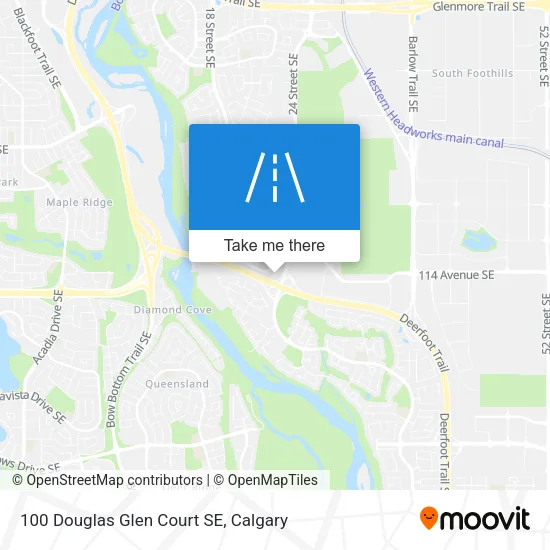 100 Douglas Glen Court SE map