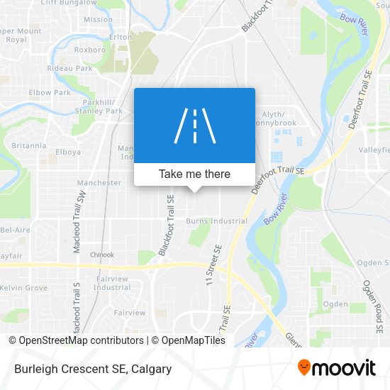 Burleigh Crescent SE plan