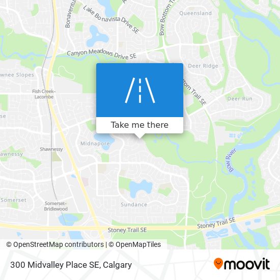 300 Midvalley Place SE map