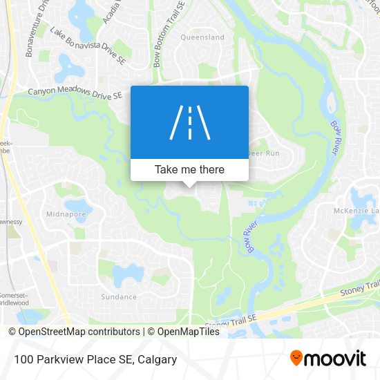 100 Parkview Place SE map