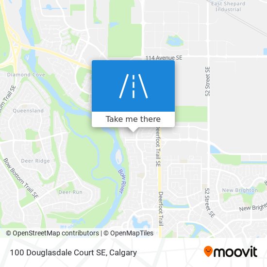 100 Douglasdale Court SE map