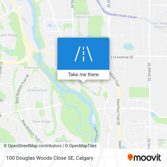 100 Douglas Woods Close SE map