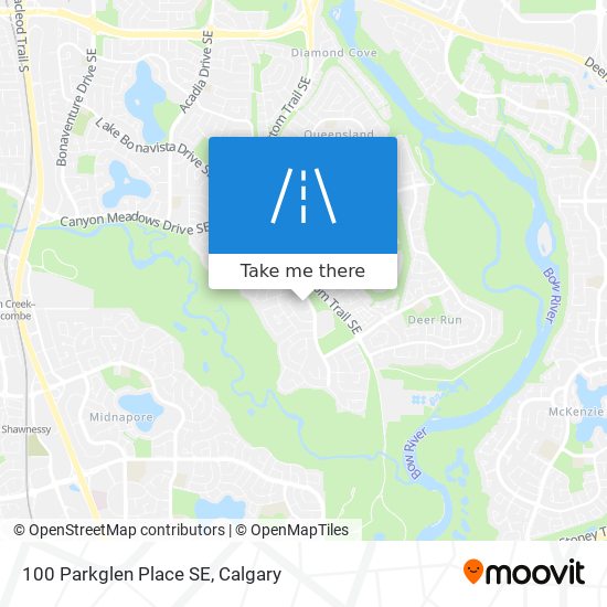 100 Parkglen Place SE map