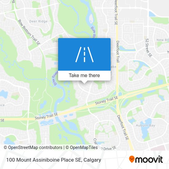 100 Mount Assiniboine Place SE plan