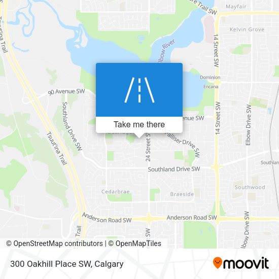 300 Oakhill Place SW plan