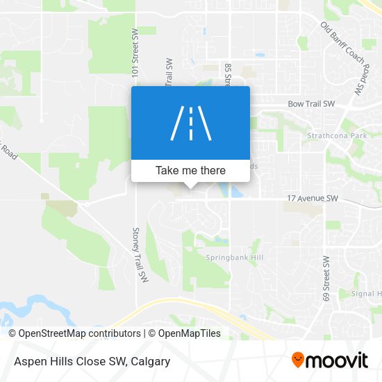 Aspen Hills Close SW plan