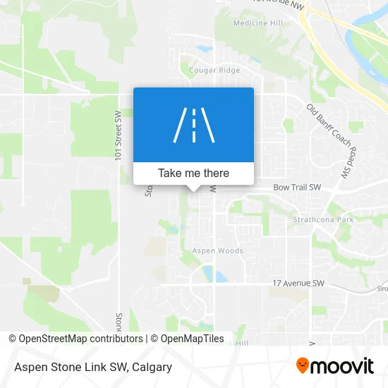 Aspen Stone Link SW map