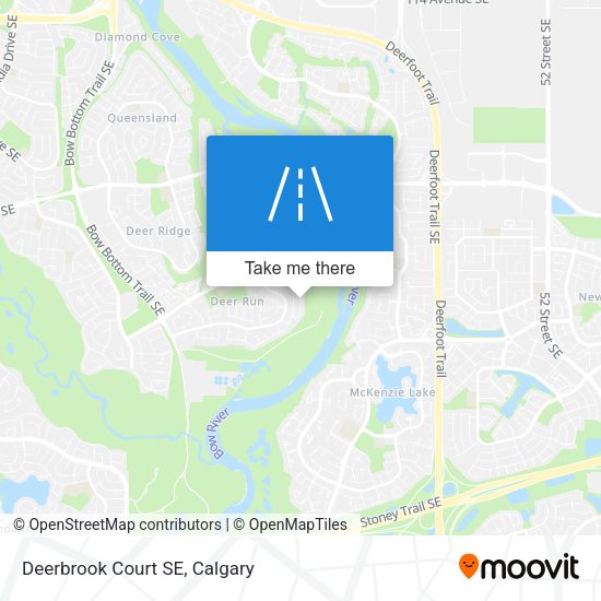 Deerbrook Court SE map