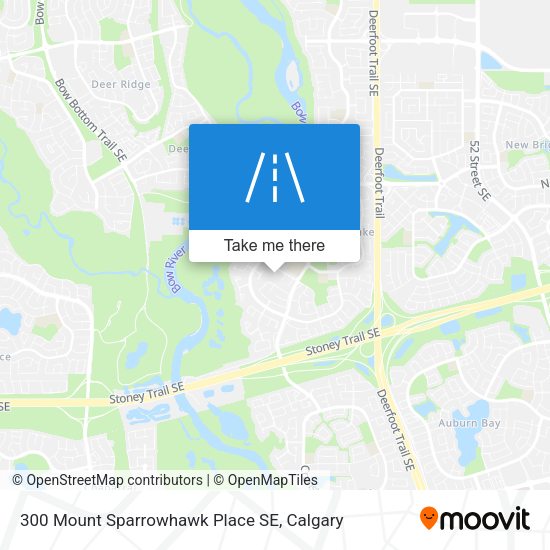 300 Mount Sparrowhawk Place SE map