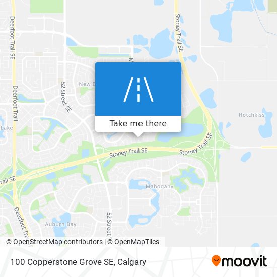 100 Copperstone Grove SE map