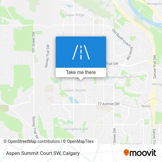 Aspen Summit Court SW plan