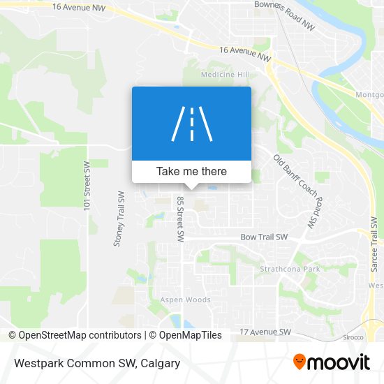 Westpark Common SW map