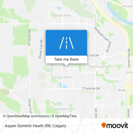 Aspen Summit Heath SW map