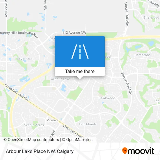 Arbour Lake Place NW plan