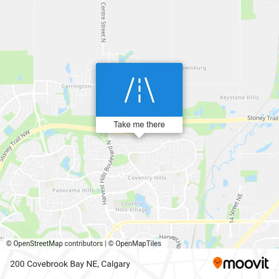 200 Covebrook Bay NE map