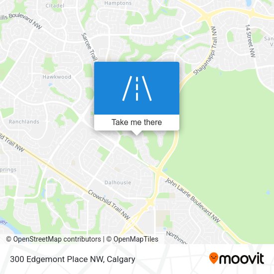 300 Edgemont Place NW map