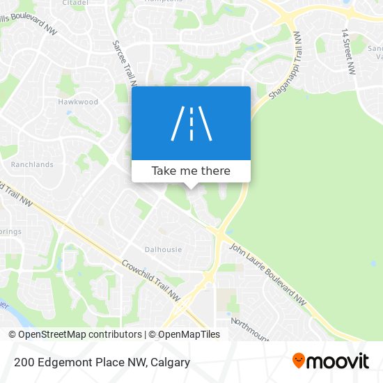 200 Edgemont Place NW map