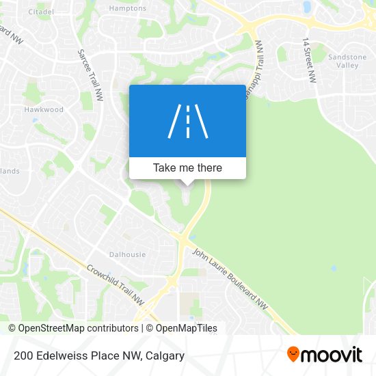 200 Edelweiss Place NW map