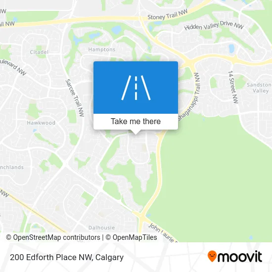 200 Edforth Place NW map