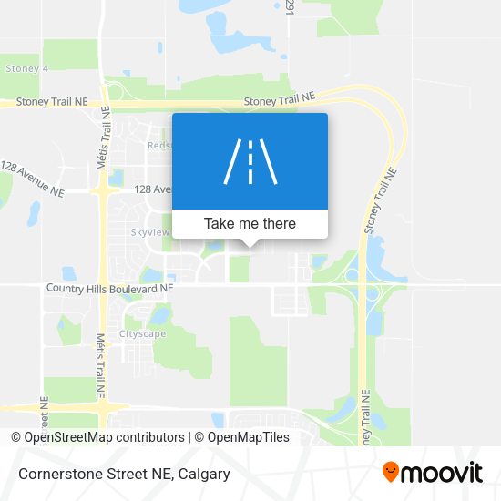 Cornerstone Street NE map