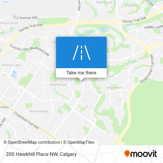 200 Hawkhill Place NW map
