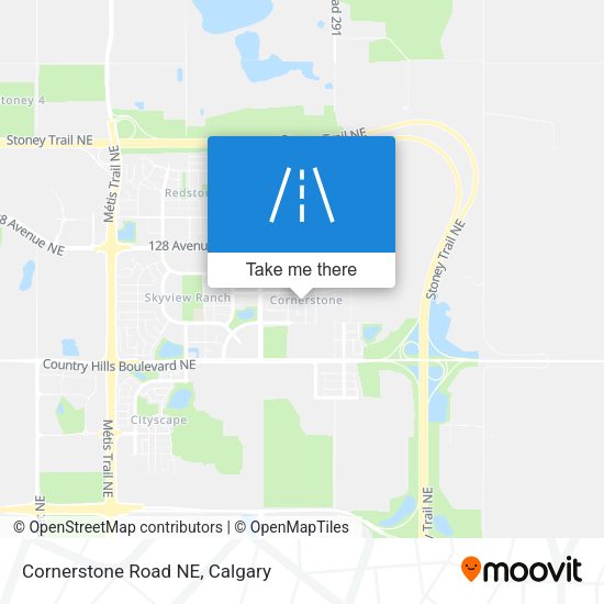 Cornerstone Road NE map