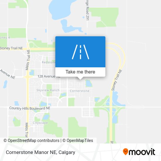 Cornerstone Manor NE map