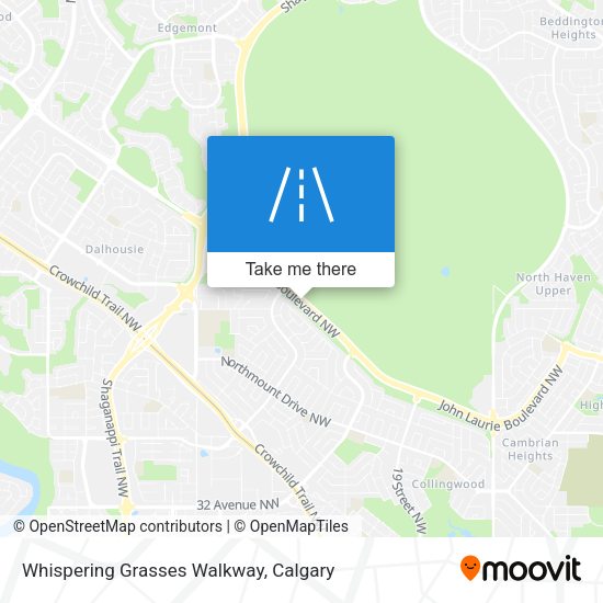 Whispering Grasses Walkway map