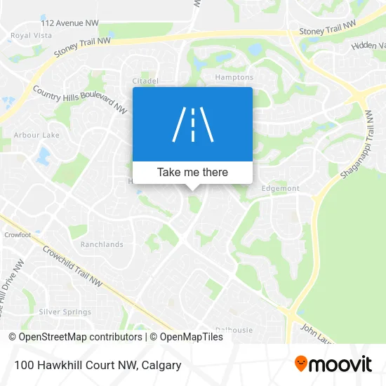 100 Hawkhill Court NW plan