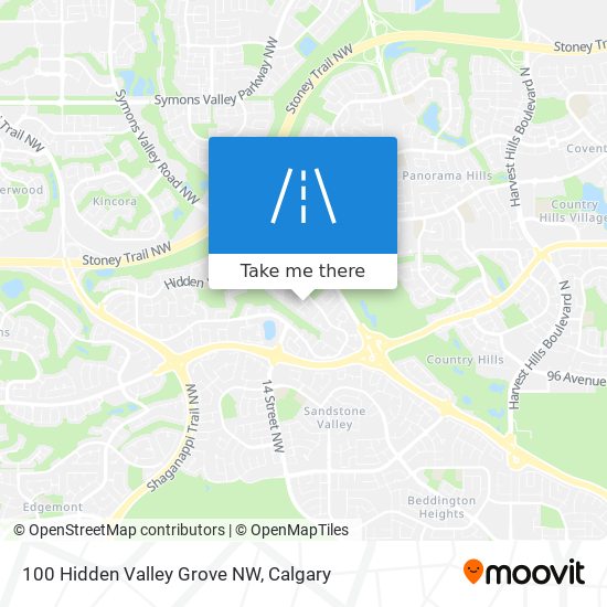 100 Hidden Valley Grove NW map