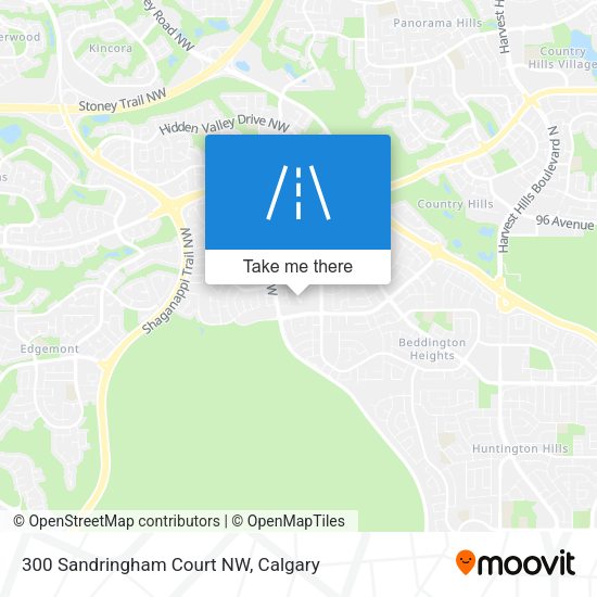 300 Sandringham Court NW plan