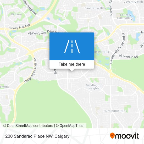200 Sandarac Place NW map