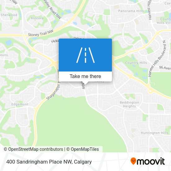 400 Sandringham Place NW plan