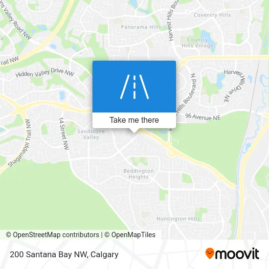 200 Santana Bay NW map