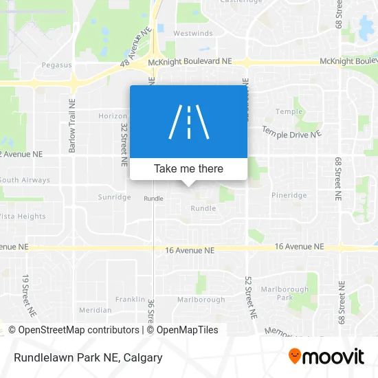 Rundlelawn Park NE map
