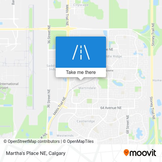 Martha's Place NE plan