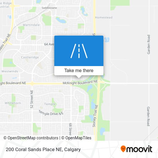200 Coral Sands Place NE map