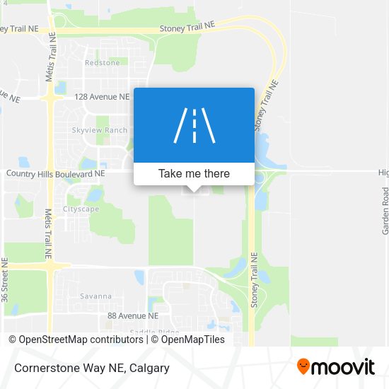 Cornerstone Way NE map