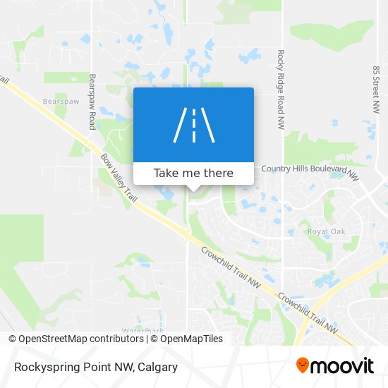 Rockyspring Point NW map