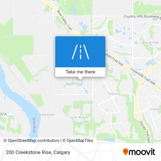 200 Creekstone Rise map