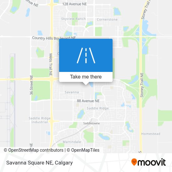 Savanna Square NE plan