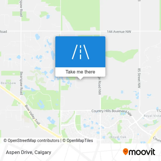 Aspen Drive map