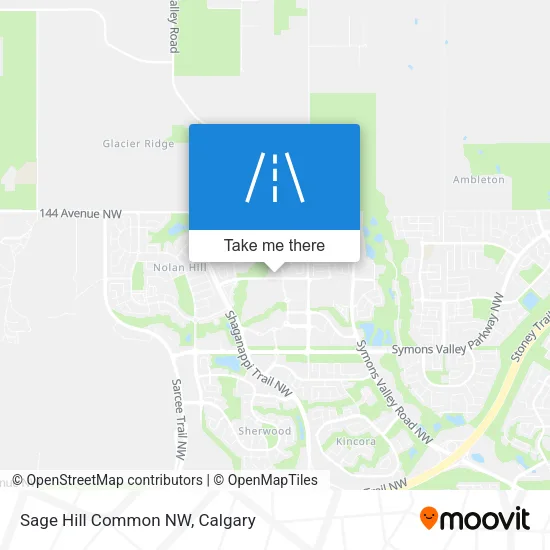 Sage Hill Common NW plan