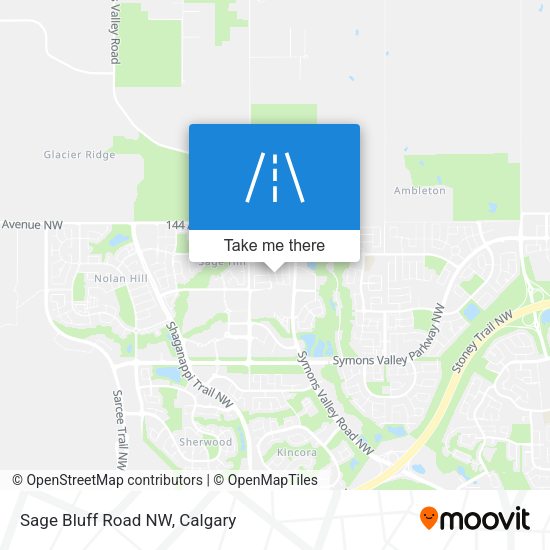 Sage Bluff Road NW plan