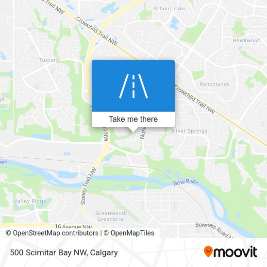 500 Scimitar Bay NW map